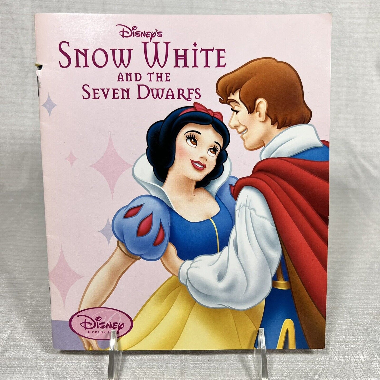 Disney Read-Along Snow White and the Seven Dwarfs Vintage No Cassette 1992