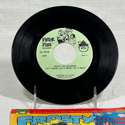 PeterPan Records Frosty The Snowman and Let it Snow