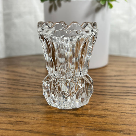 Vintage Crystal Toothpick Holder