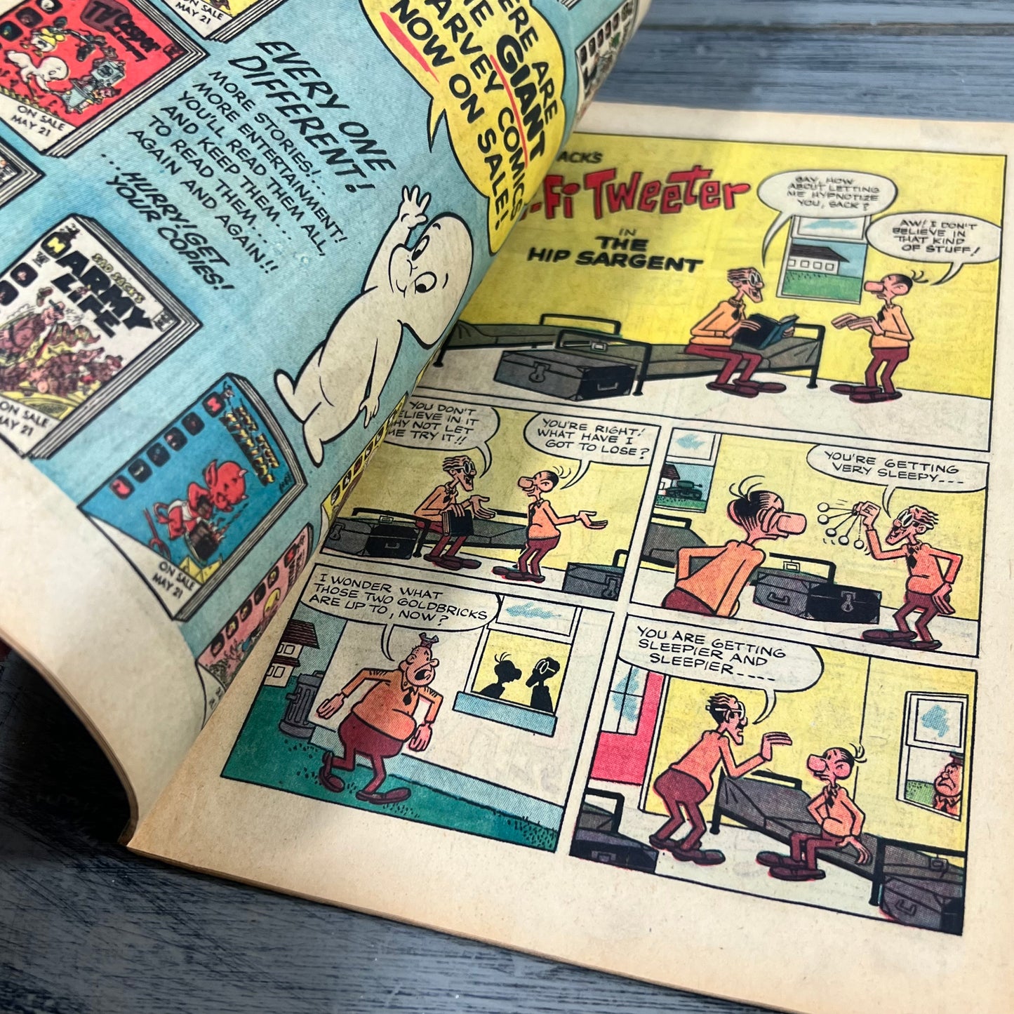 Harvey Comics Sad Sack 157 from 1964