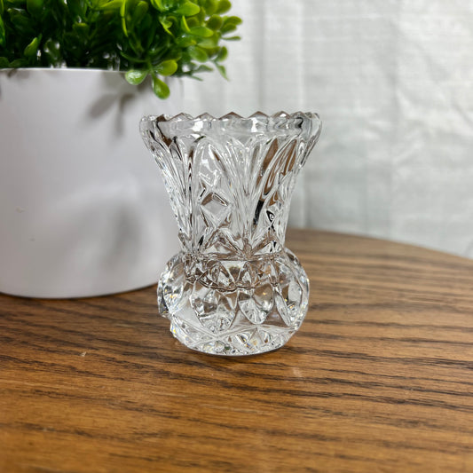 Princess House Vintage Crystal Toothpick Holder