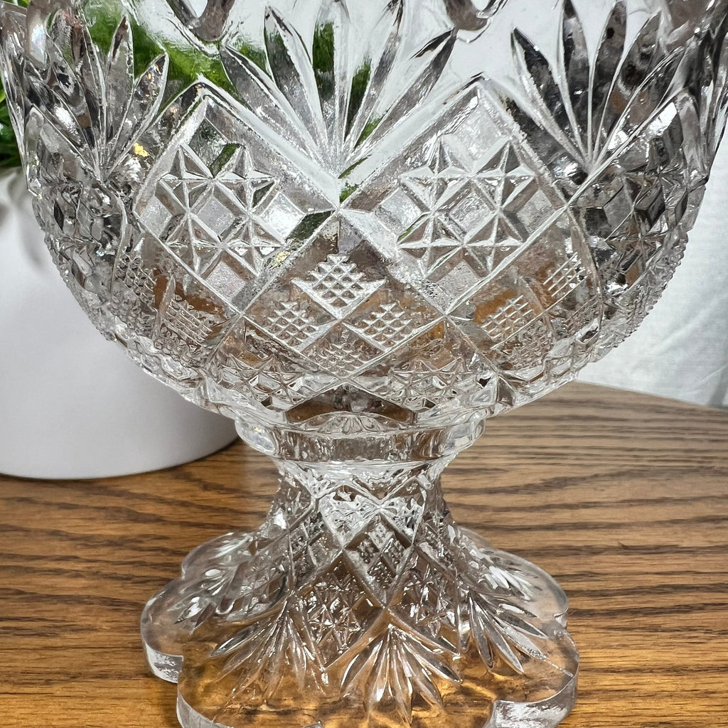 Westmoreland Thumbelina Toy Punch Bowl Pressed Glass