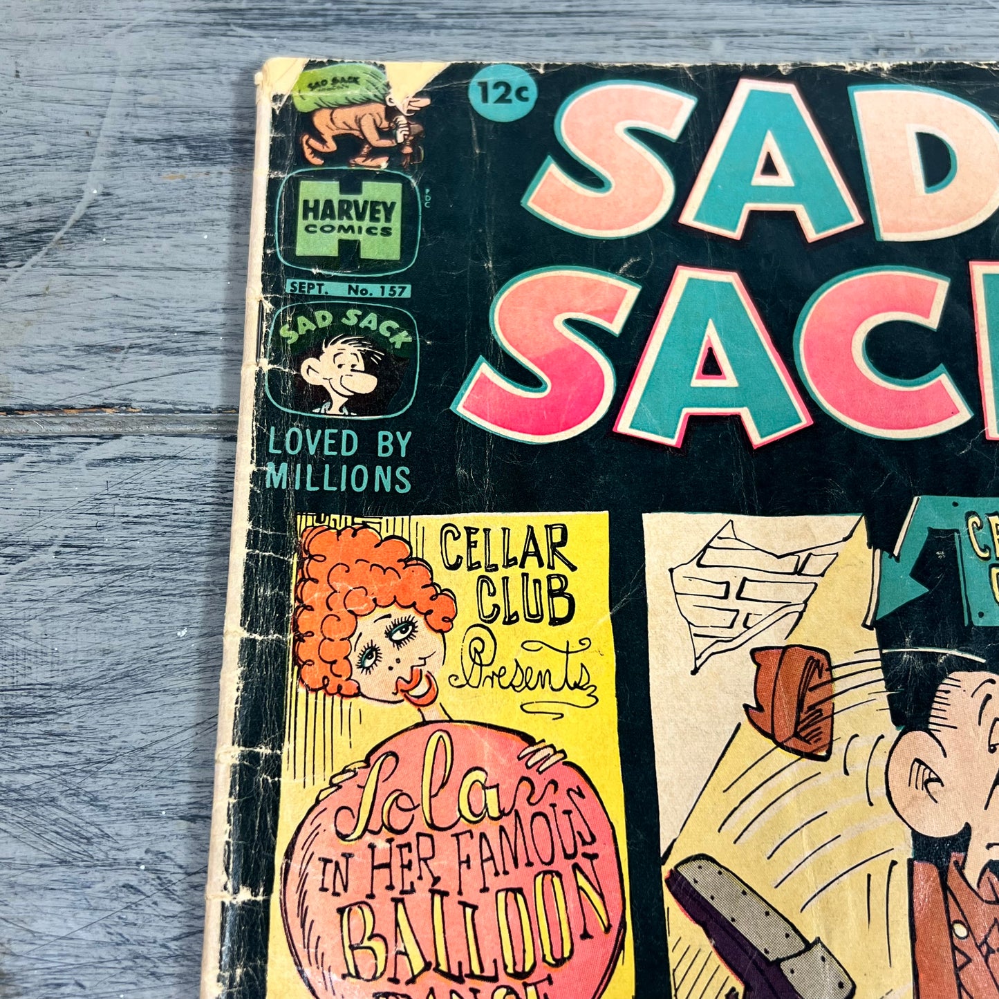 Harvey Comics Sad Sack 157 from 1964