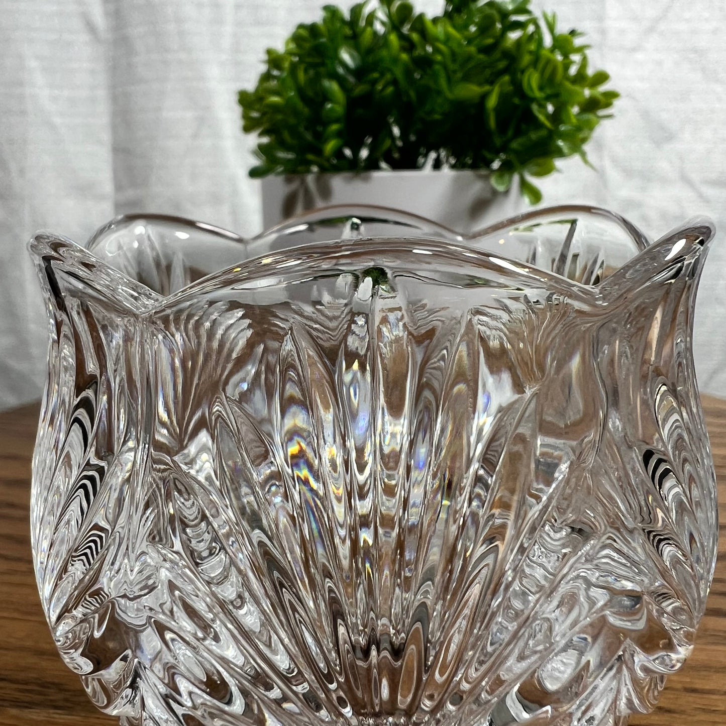 Crystal Clear Industries Carolyn Crystal Votive Candle Holder