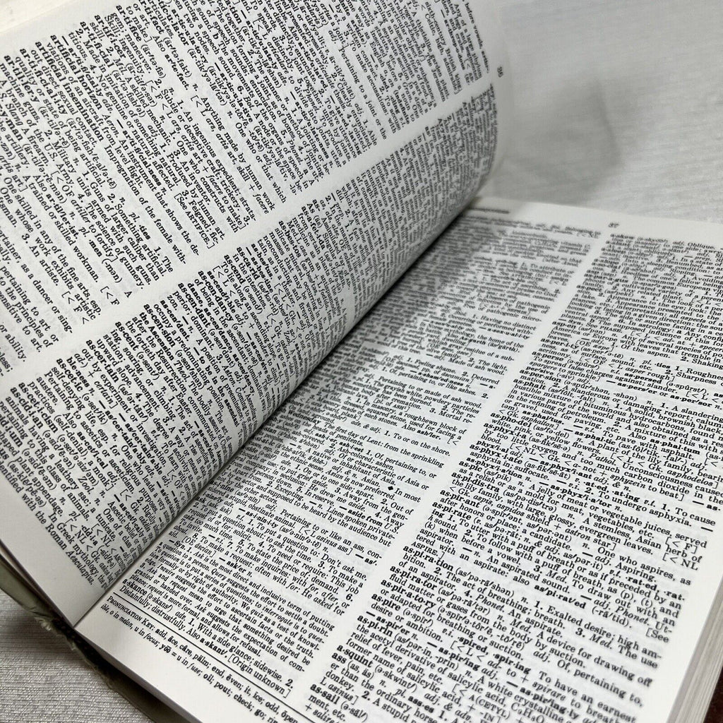 Funk and Wagnails Standard Desk Dictionary Volume 1 A-M and Funk and Wagnails Standard Desk Dictionary Volume 2 N-Z - Book