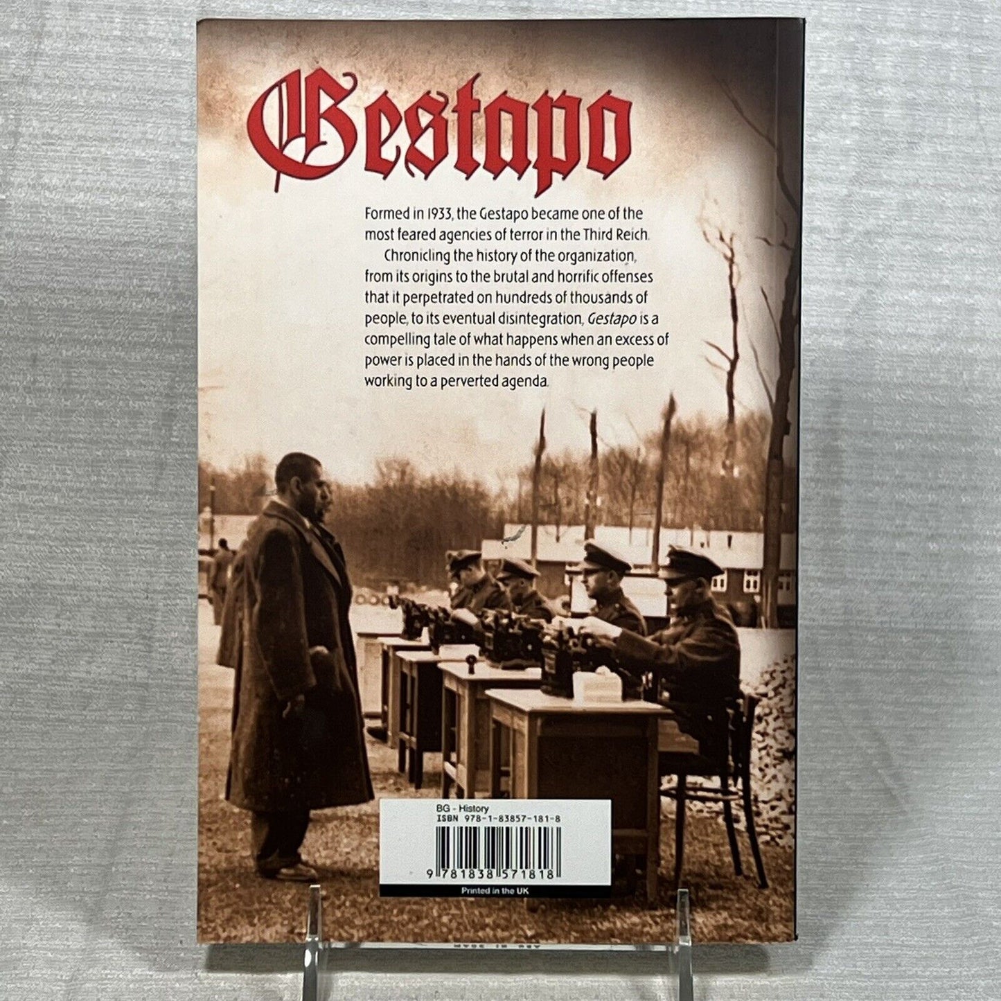 Gestapo: The Story Behind Hitler's Machine of Terror by Lucas Saul - Book