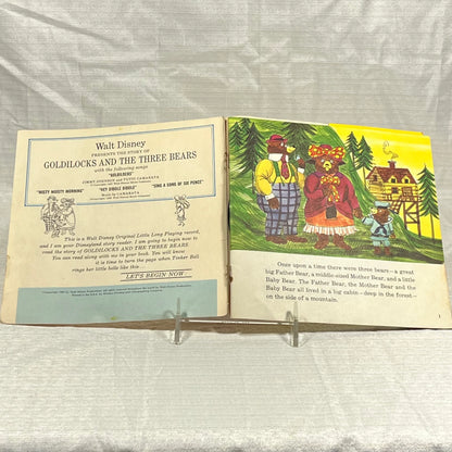 Goldilocks and The Three Bears Read Along Record