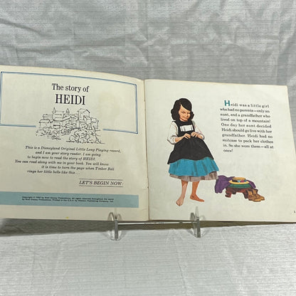 The Story Of Heidi Read Along Record