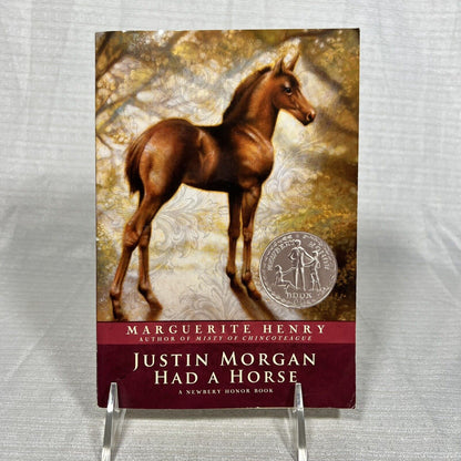 Justin Morgan Had A Horse by Marguerite Henry - Book