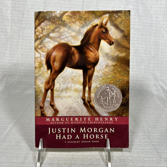 Justin Morgan Had A Horse by Marguerite Henry - Book