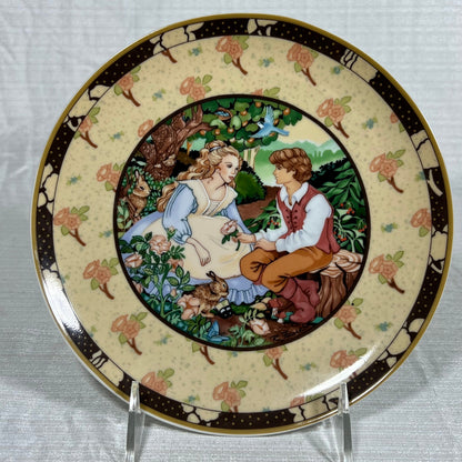 Once Upon a Rhyme Roses are Red Collectors Plate Heinrich W. Germany Villeroy & Boch