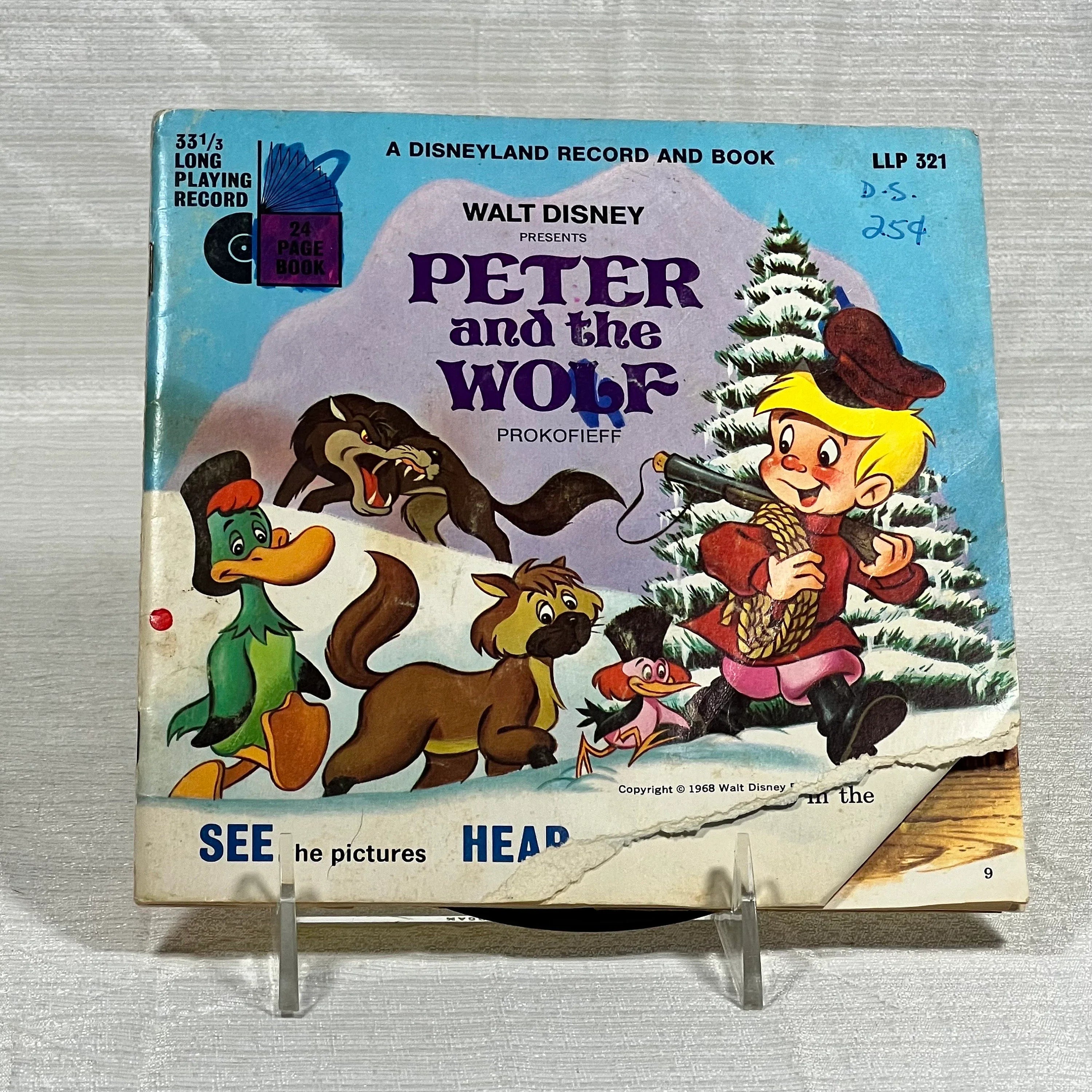 Peter and the Wolf Read Along Record #1 (torn cover)