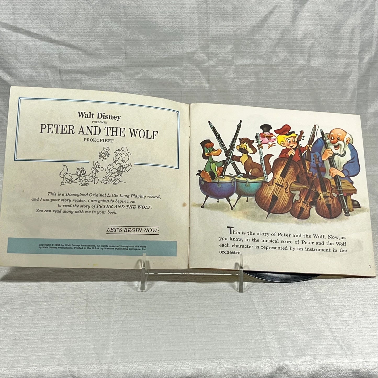 Peter and the Wolf Read Along Record #2