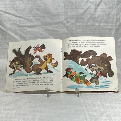 Peter and the Wolf Read Along Record #1 (torn cover)