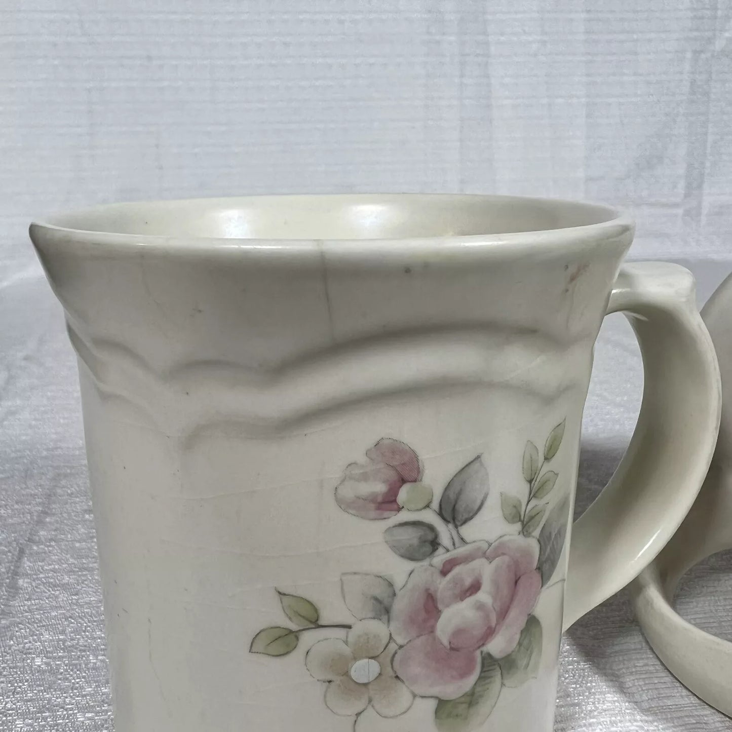 Pfaltzgraff Tea Rose Mug Set of 2