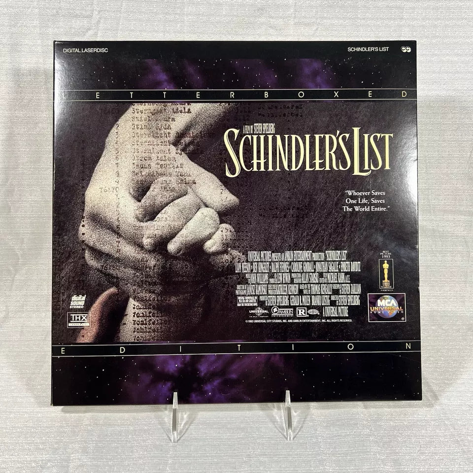 Schindlers List (Laserdisc, 1994)