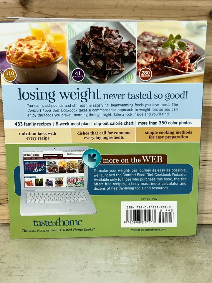 Taste of Home Comfort Food Diet Cookbook : Lose Weight with 433 Foods You Crave!