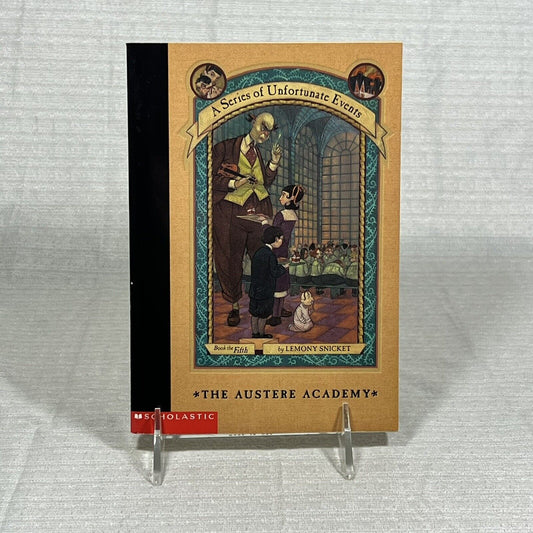 A Series of Unfortunate Events Volume 5 The Austere Academy - Book