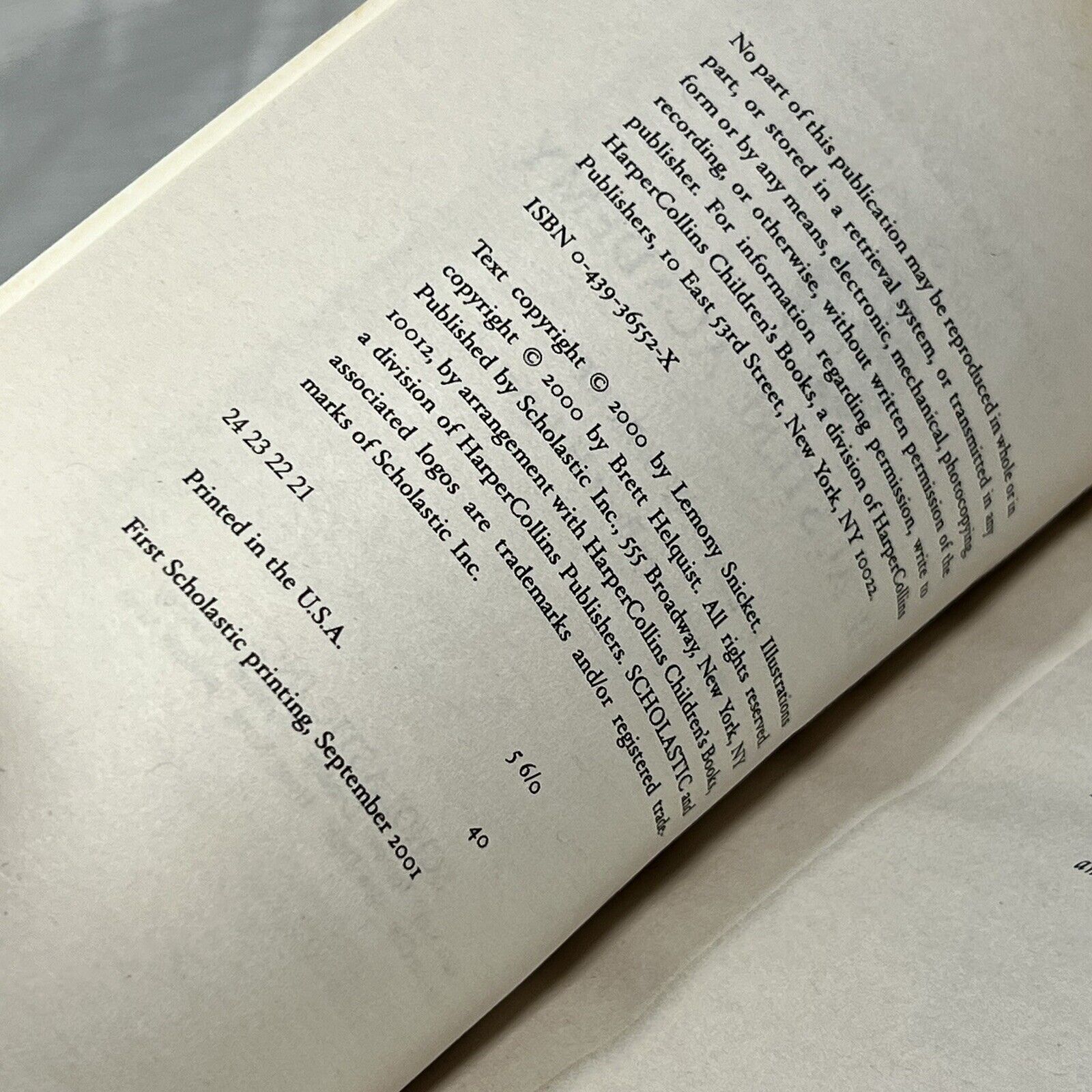 A Series of Unfortunate Events Volume 5 The Austere Academy - Book