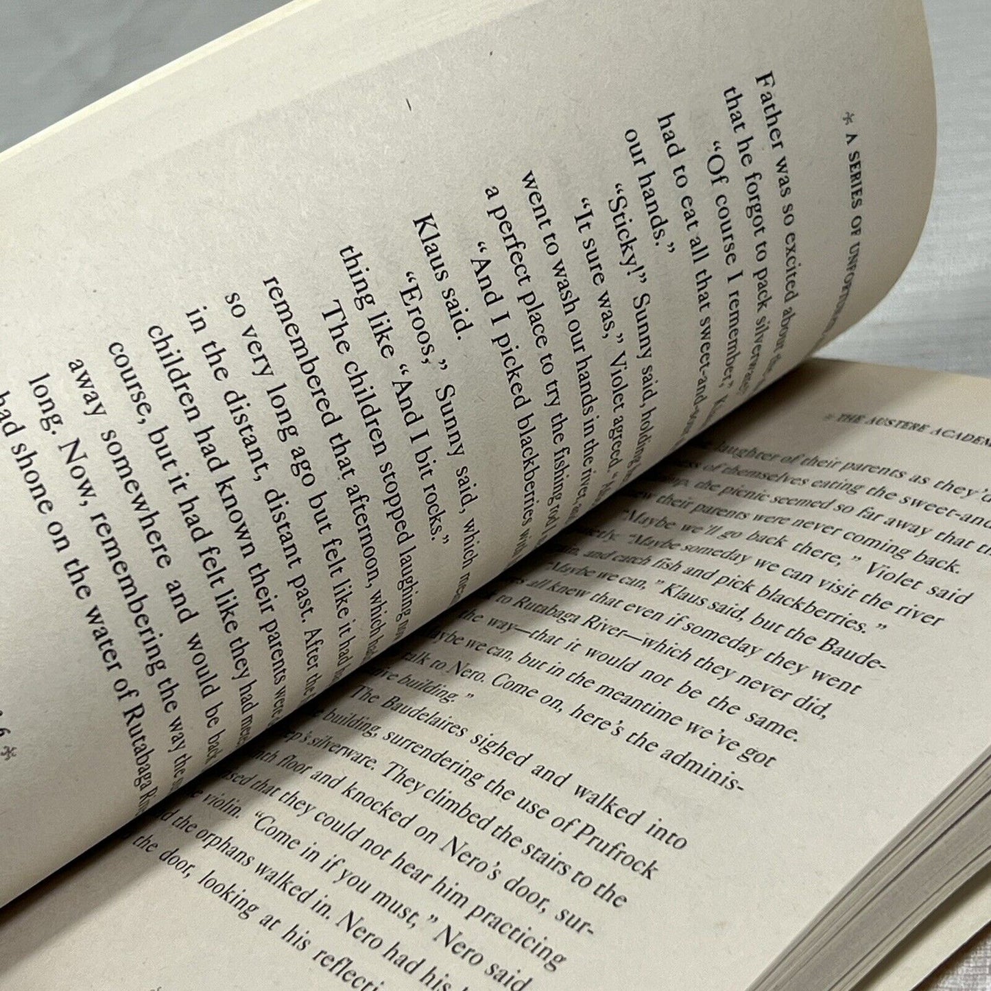 A Series of Unfortunate Events Volume 5 The Austere Academy - Book