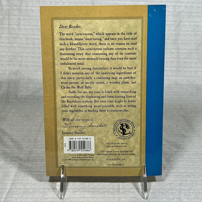 A Series of Unfortunate Events Volume 9 The Carnivorous Carnival - Book