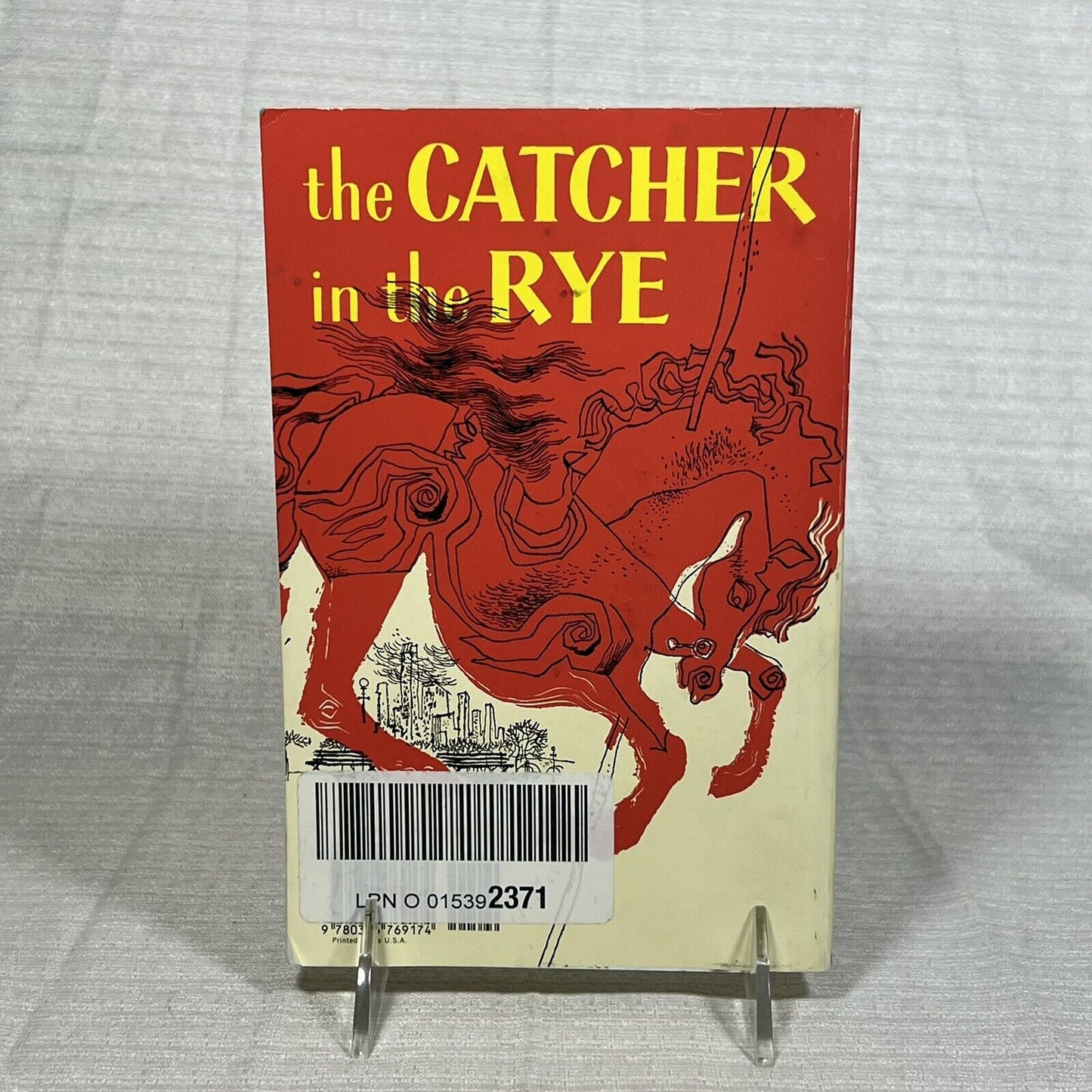 The Catcher in The Rye by JD Salinger - Book