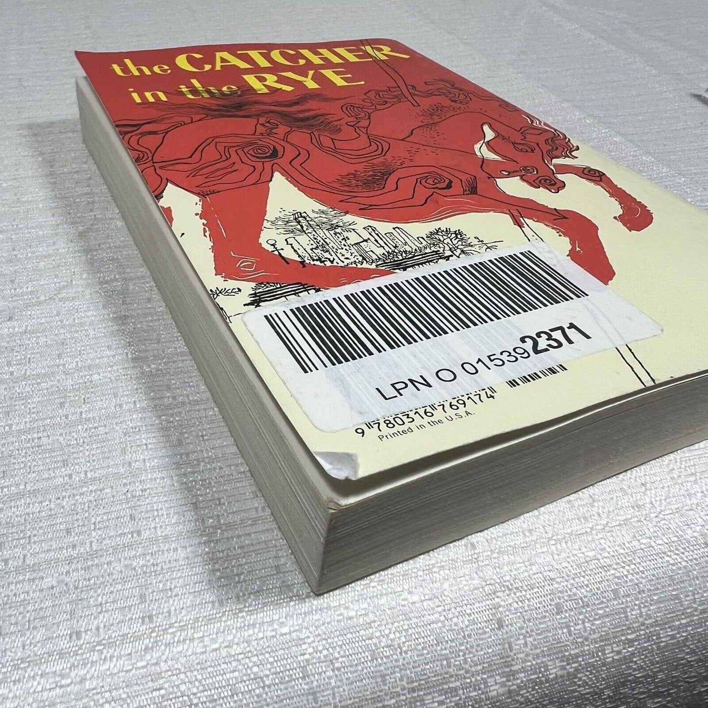 The Catcher in The Rye by JD Salinger - Book