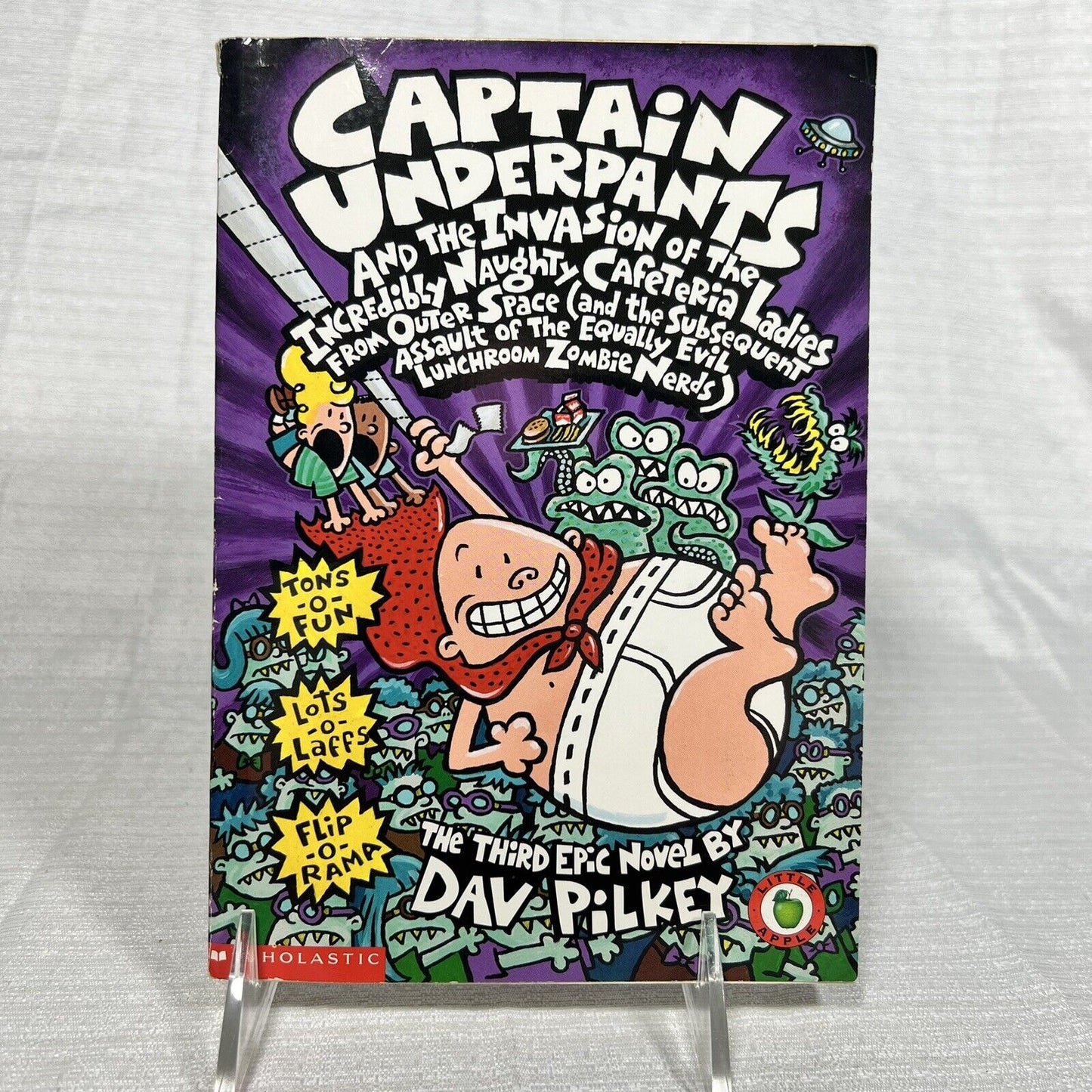 Captain Underpants and the Invasion of The Incredibly Naughty Cafeteria Lady - Book