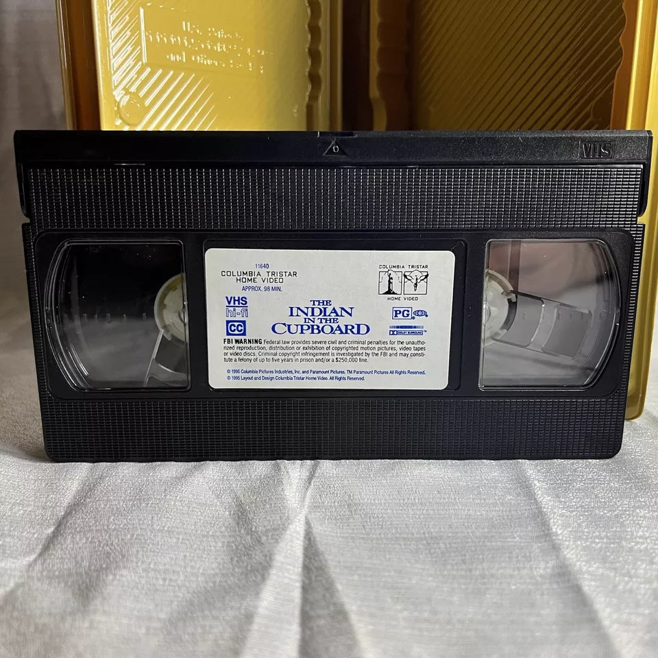 The Indian in the Cupboard (VHS, 2000, Clam Shell Case Closed Captioned)