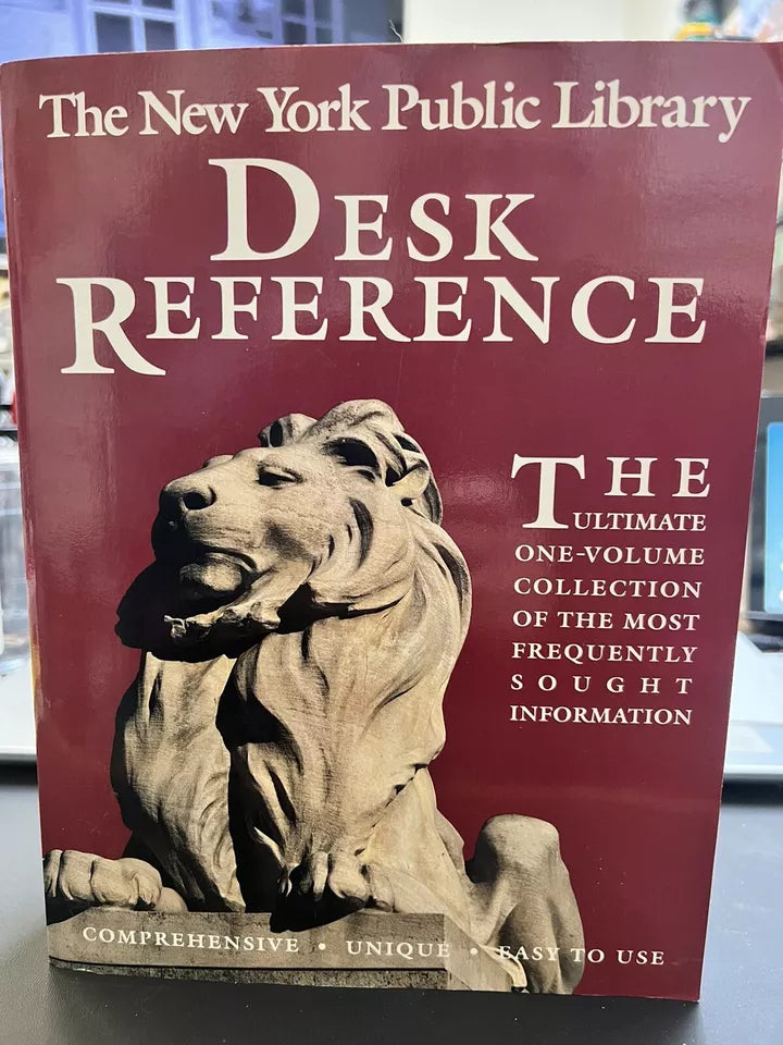 The New York Public Library Desk Reference