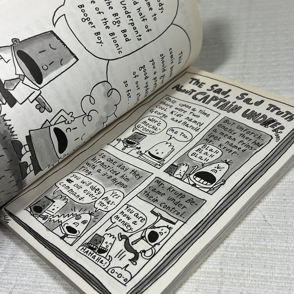 Captain Underpats and the big bad battle of the bionic booger boy part 2 - Book