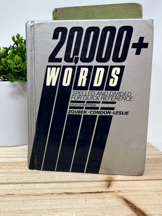 Twenty Thousand Plus Words by Gregg Condon, Charles E. Zoubek and Louis A....