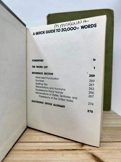 Twenty Thousand Plus Words by Gregg Condon, Charles E. Zoubek and Louis A....