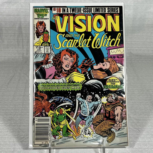 Vision and the Scarlet Witch #10 Comic Book 1986 Marvel Comics