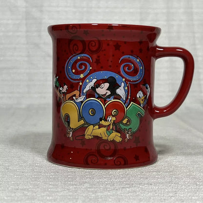 Walt Disney World 2005 Where the Party Never Ends Red Mug