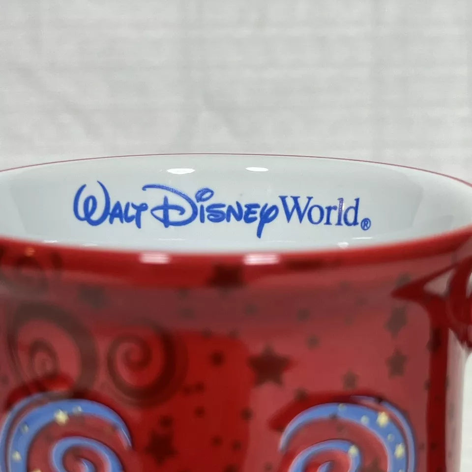 Walt Disney World 2005 Where the Party Never Ends Red Mug