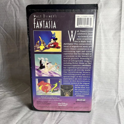 Walt Disney's Masterpiece Fantasia (VHS, 1991)