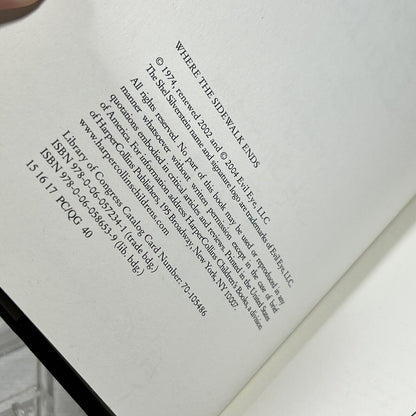 Where The Sidewalk Ends by Shel Silverstein