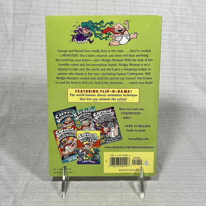 Captain Underpants and the Wrath of The Wicked Wedgie Woman - Book