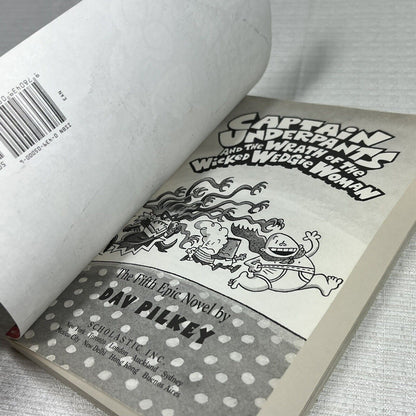 Captain Underpants and the Wrath of The Wicked Wedgie Woman - Book