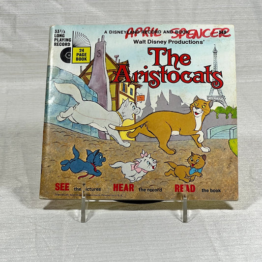 The Aristocats Read Along Record