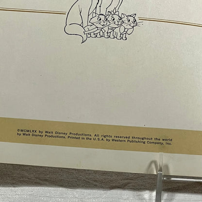 The Aristocats Read Along Record