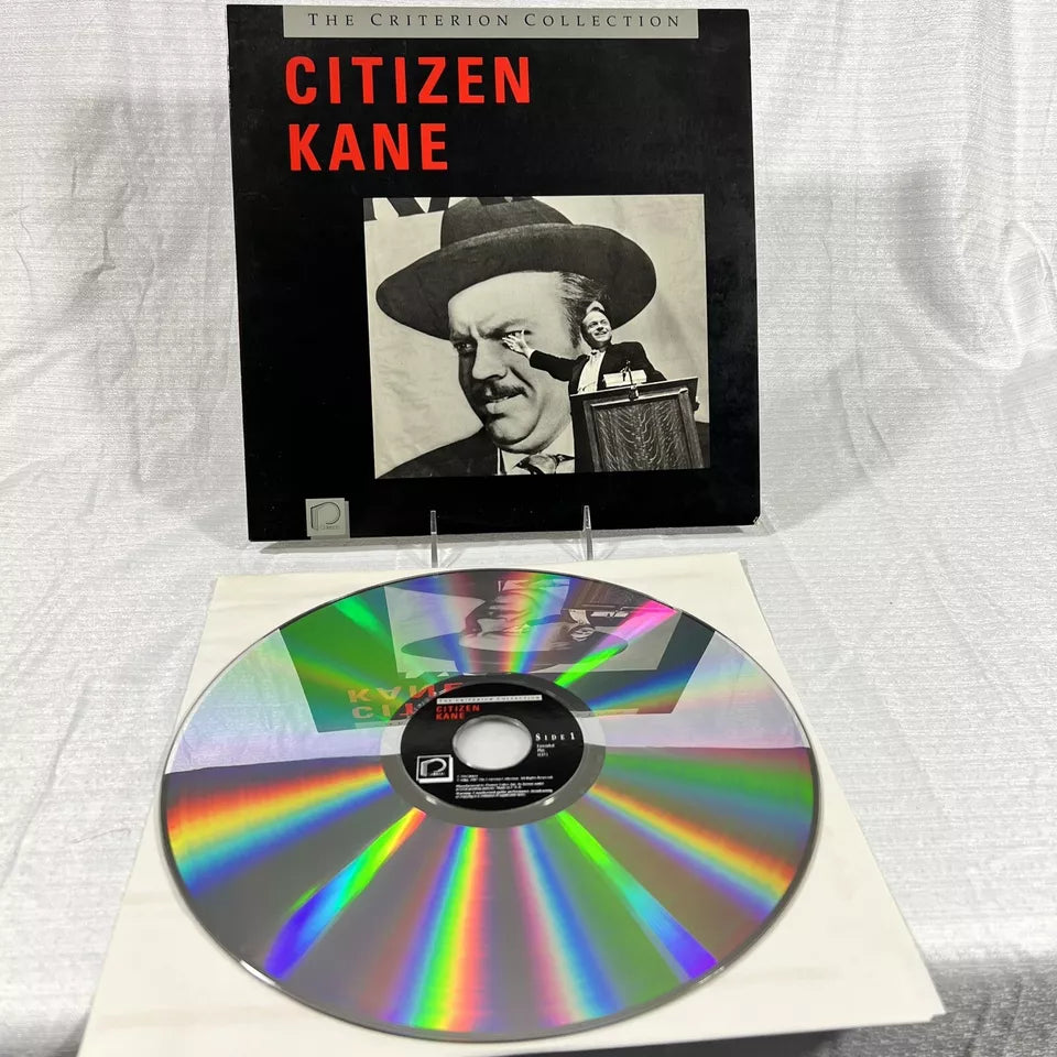 CITIZEN KANE Criterion Collection Laserdisc LD ORSON WELLES 1 Disc