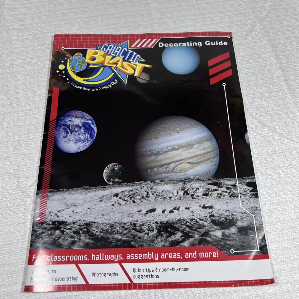 Cokesbury's Galactic Blast A Cosmic Adventure Praising God! Decorating Guide