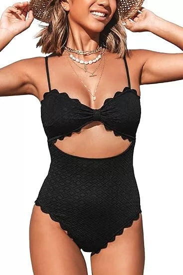 Cupshe XL Black Swimsuit