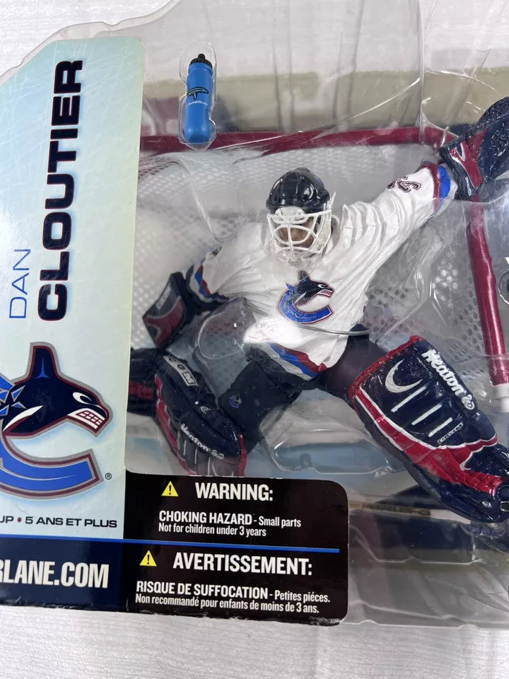 DAN CLOUTIER 2003 SERIES 5 MCFARLANE WHITE JERSEY VARIANT