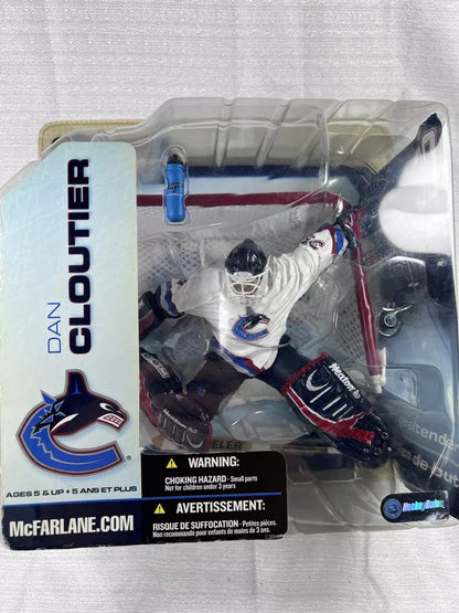 DAN CLOUTIER 2003 SERIES 5 MCFARLANE WHITE JERSEY VARIANT