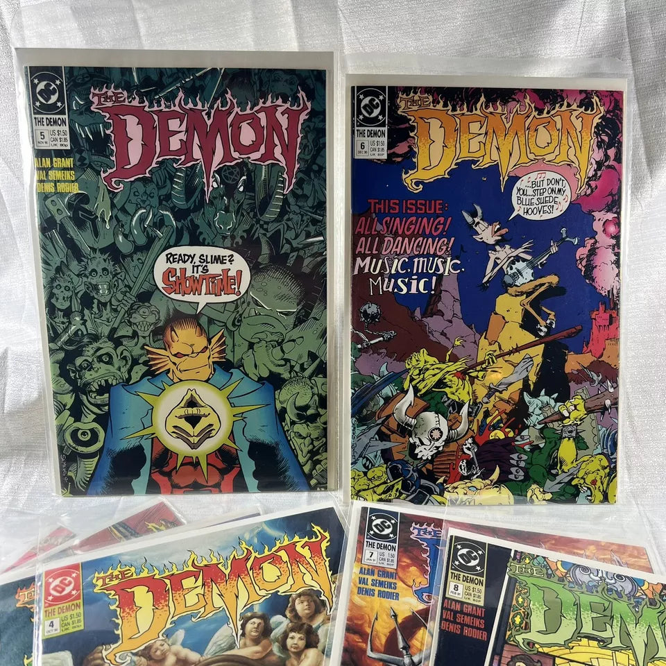 DC Comics The Demon Issue #1-8 GREAT CONDITION