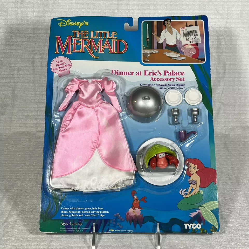 Dinner at Eric's Palace Accessory Set Disney The Little Mermaid Tyco NEW SEALED