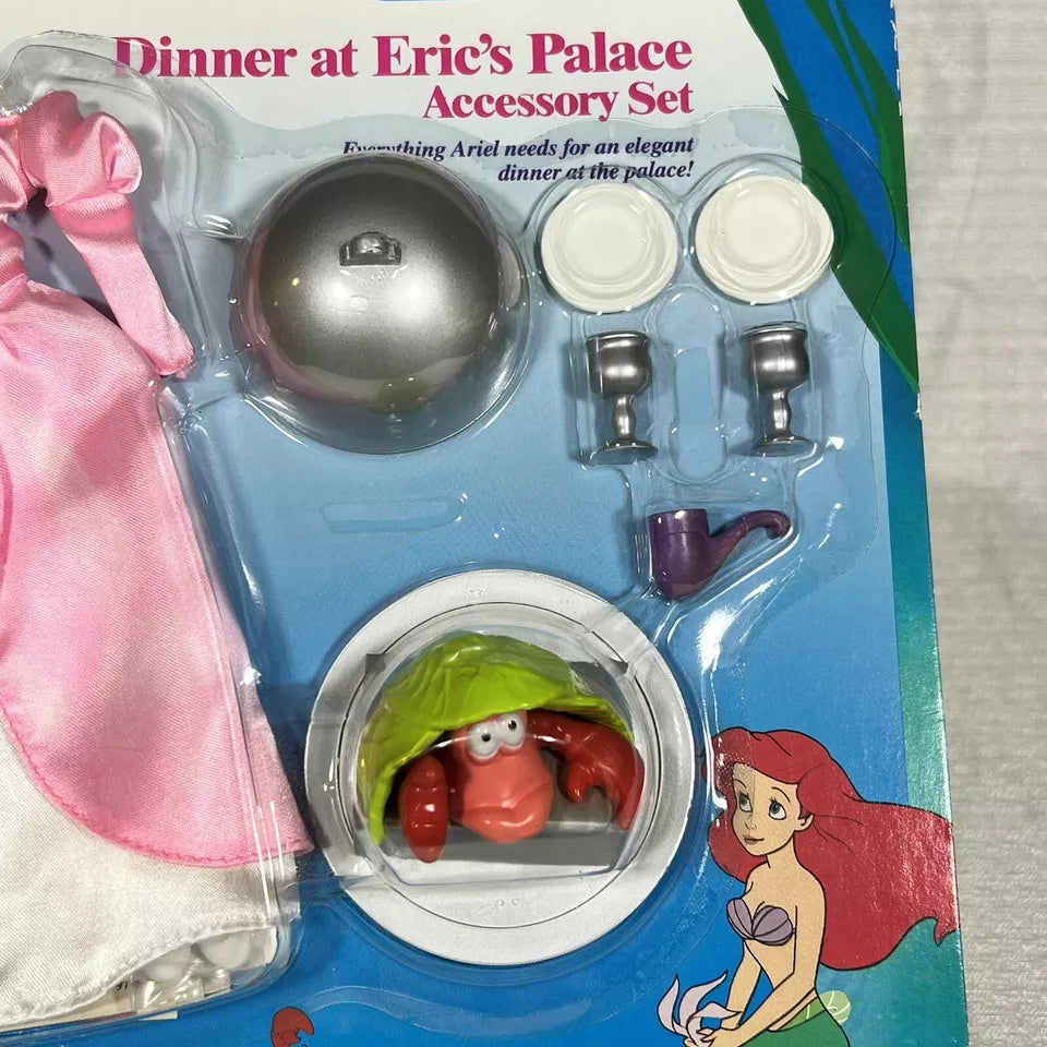 Dinner at Eric's Palace Accessory Set Disney The Little Mermaid Tyco NEW SEALED